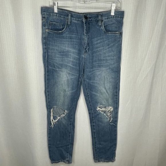Blank NYC Hi Rise Tapered Leg Jeans - Picture 1 of 3